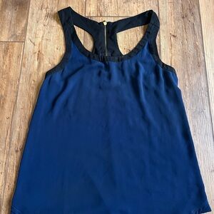 Express Navy and Black Tank Top